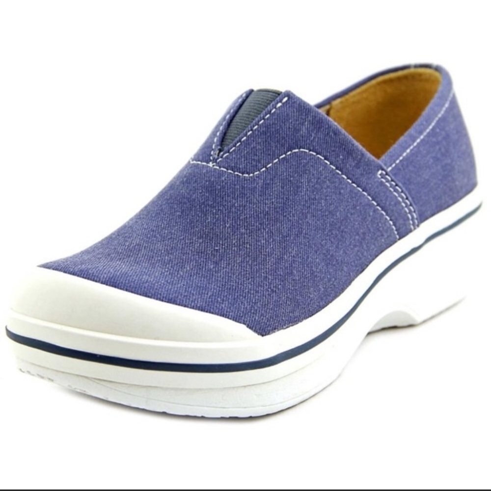 🐾 Dansko Kids Canvas Clogs Navy NIB